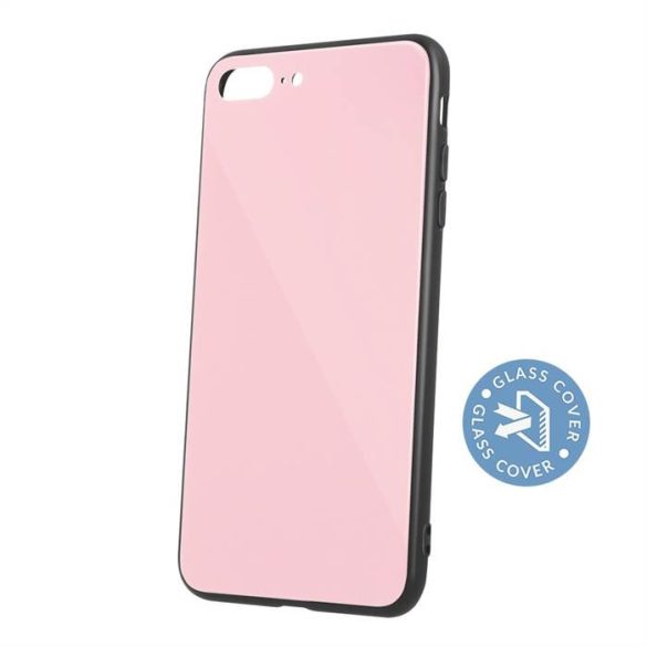 Huawei Y6 Prime 2018 Üveghátlap - Rózsaszín