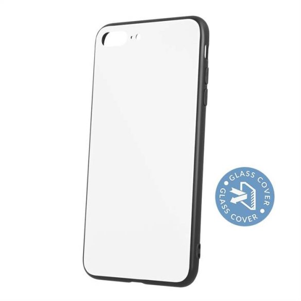 Samsung A6 Plus 2018 Üveghátlap - Fehér