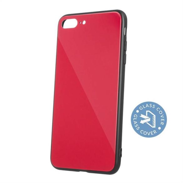 Apple iPhone XR Üveghátlap - Piros