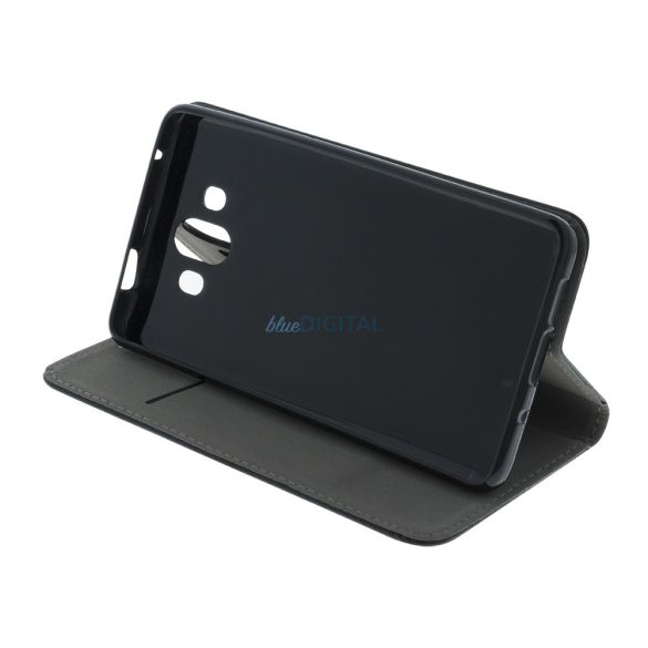 Samsung S10 Plus Smart Magnetic Könyvtok - Fekete