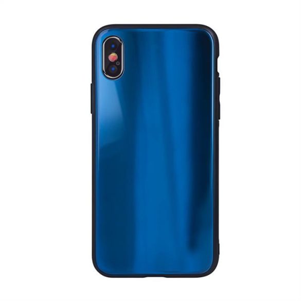 Huawei Mate 20 Lite Aurora Üveghátlap - Sötétkék