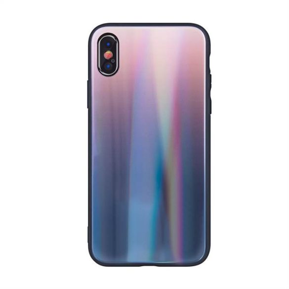 Apple iPhone X/XS Aurora Üveghátlap - Rose Gold