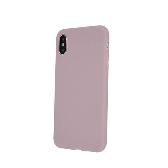 Samsung S10 Matt TPU - Puder Rózsaszín