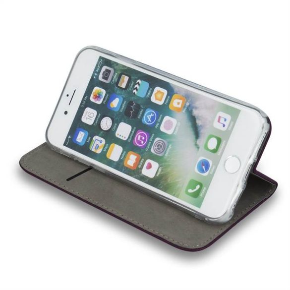Apple iPhone 11 Pro Max Smart Magnetic Könyvtok - Bordó