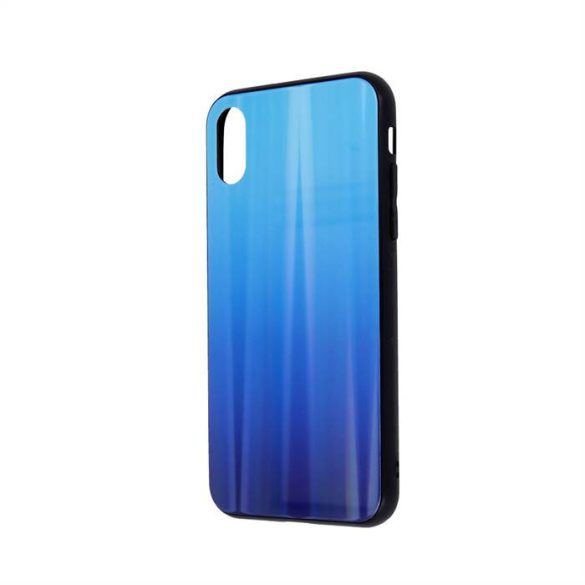 Samsung S20 Plus Aurora Üveghátlap - Kék