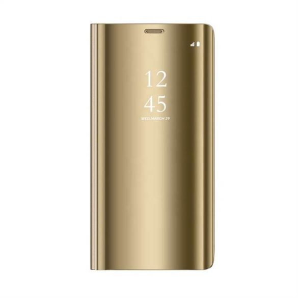 Samsung S20 Smart Clear View Könyvtok - Arany