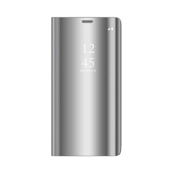 Samsung S20 Plus Smart Clear View Könyvtok - Ezüst