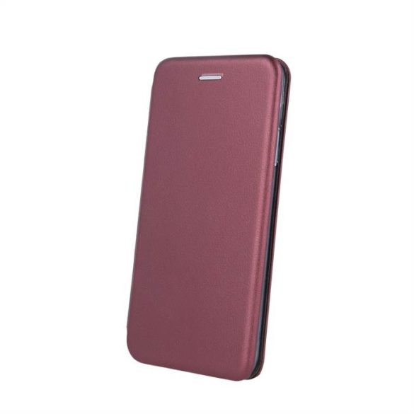 Xiaomi Redmi Note 9S/Note 9 Pro Smart Diva Prémium Könyvtok - Bordó