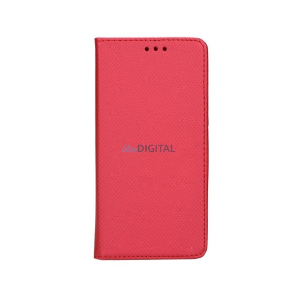 Samsung A03S Smart Magnet Könyvtok - Piros
