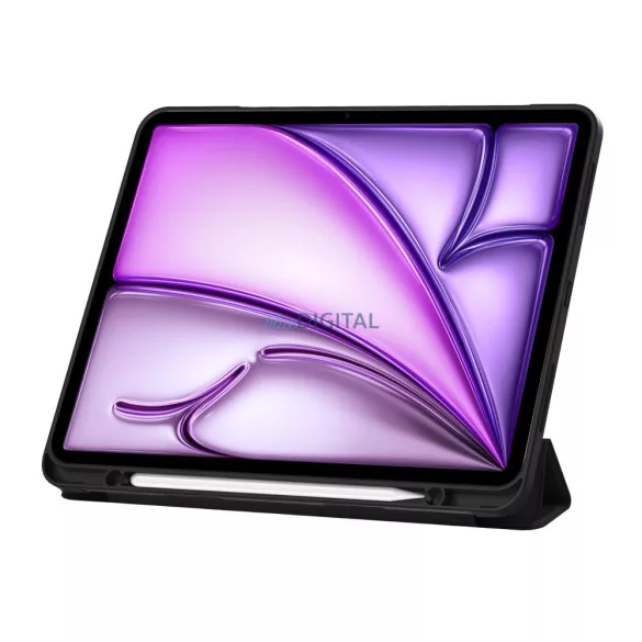 Apple iPad Air 13'' 2024-2025 Tech-Protect SC Pen Könyvtok - Fekete