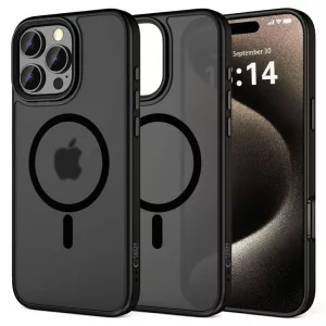 Apple iPhine 16 Pro Max Tech-Protect Magmat Magsafe Hátlap - Fekete