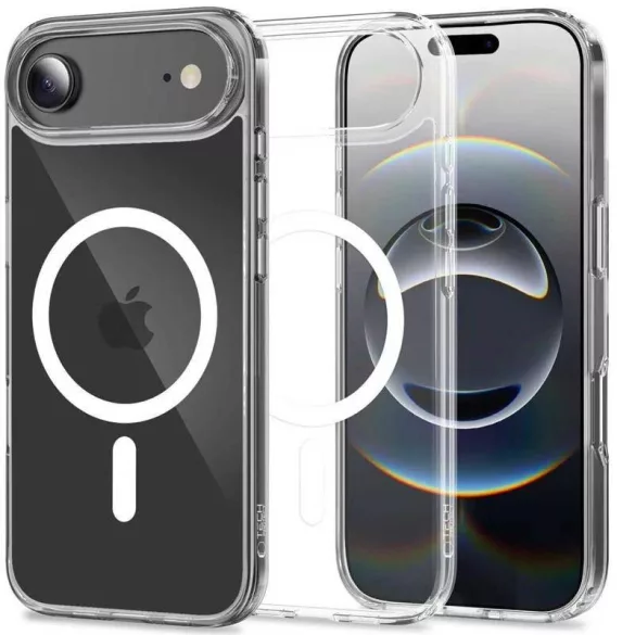 Apple iPhone 17 Air Tech-Protect FlexAir Magsafe Hátlap - Átlátszó