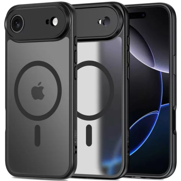Apple iPhone 17 Air Tech-Protect Basicmag Magsafe Hátlap - Fekete