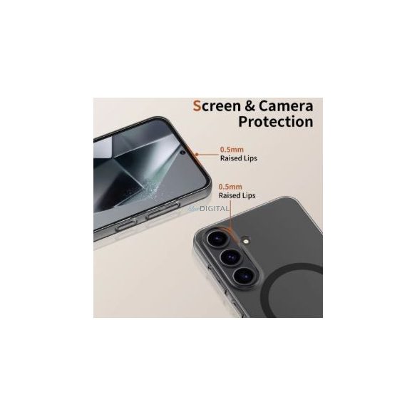 Samsung S25 Ultra Tech-Protect Magsafe Hátlap - Fekete