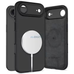   Apple iPhone 17 Air Tech-Protect Silicon Magsafe Hátlap - Fekete