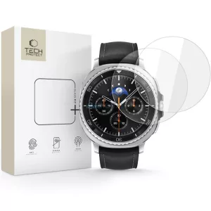 Samsung Watch 8 46mm 2 darabos Tech-Protect üvegfólia - Átlátszó