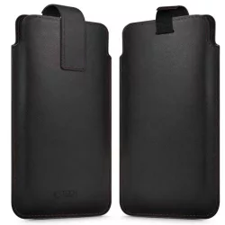   Tech-Protect SM65 Univerzális Kihúzós Bőrtok 6.0-6.9 inch méret - Fekete