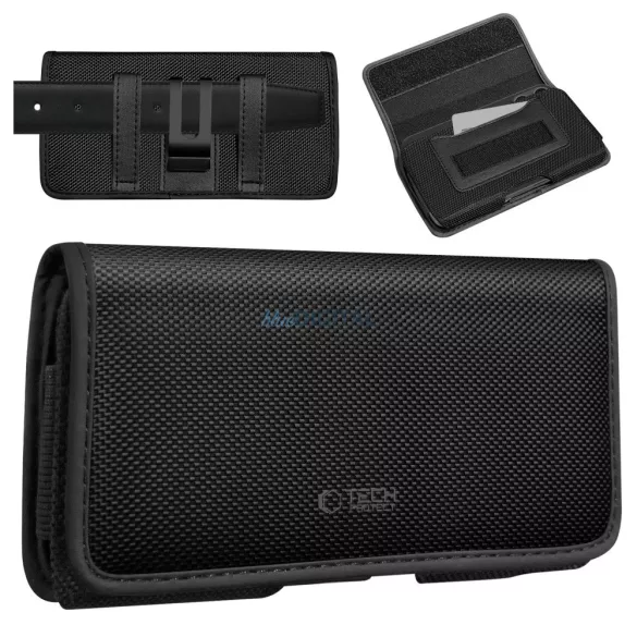 Tech-Protect SM90 Univerzális Kihúzós ővtok 5.8-6.8 inch méret - Fekete