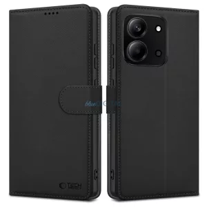 Xiaomi Redmi 15C Tech-Protect Könyvtok - Fekete