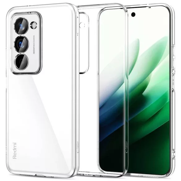 Xiaomi Redmi 15C Tech-Protect FlexAir Hátlap - Átlátszó