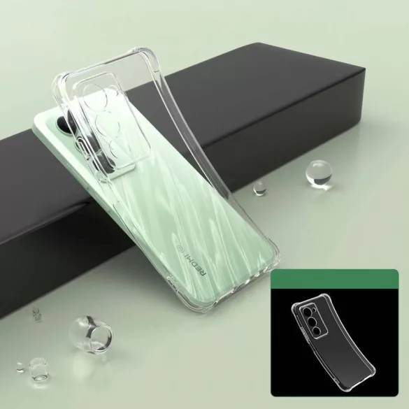 Xiaomi Redmi 15 Tech-Protect FlexAir Hátlap - Átlátszó