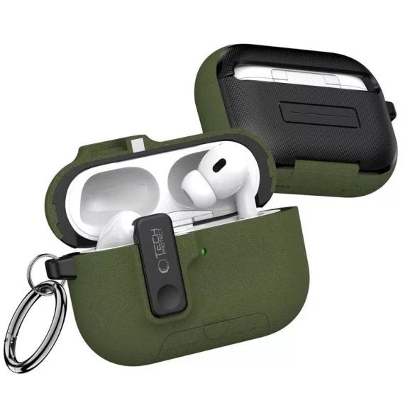 Apple AirPods Pro 3 Tech-Protect Biztonsági Tok - Zöld