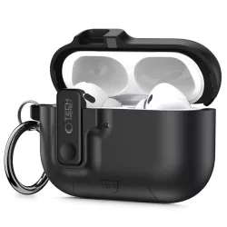 Apple AirPods Pro 3 Tech-Protect Biztonsági Tok - Fekete