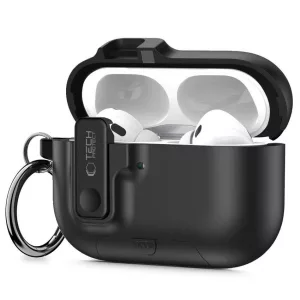 Apple AirPods Pro 3 Tech-Protect Biztonsági Tok - Fekete