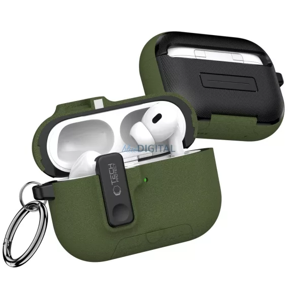 Apple AirPods Pro 3 Tech-Protect Biztonsági Tok - Fekete