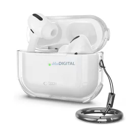   Apple AirPods Pro 3 Tech-Protect Bounce Szilikon Tok - Átlátszó