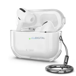 Apple AirPods Pro 3 Tech-Protect Bounce Szilikon Tok - Átlátszó