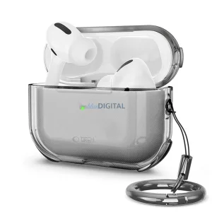 Apple AirPods Pro 3 Tech-Protect Bounce Szilikon Tok - Fekete