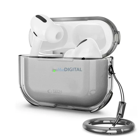 Apple AirPods Pro 3 Tech-Protect Bounce Szilikon Tok - Fekete