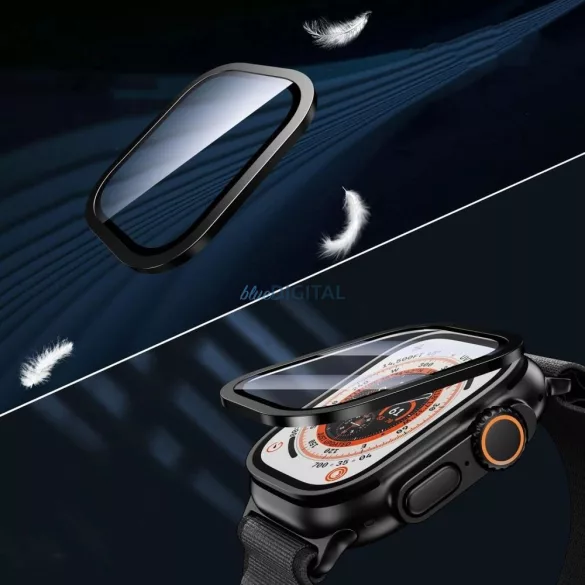 Apple iWatch Ultra 49mm 2 darabos Tech-Protect üvegfólia - Titán