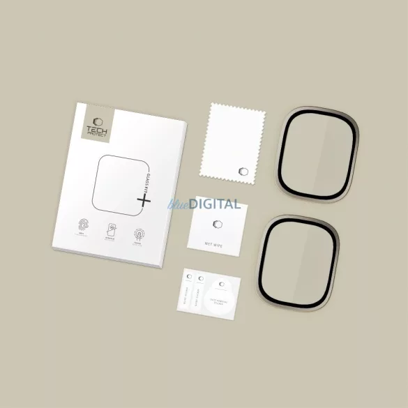 Apple iWatch Ultra 49mm 2 darabos Tech-Protect üvegfólia - Titán