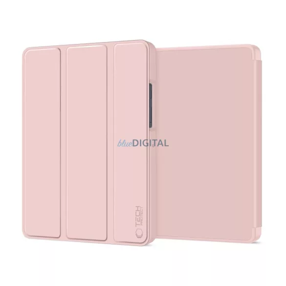 Samsung Tab A9/A11 Tech-Protect SC Pen Könyvtok - Rózsaszín