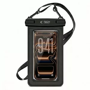 Tech-Protect UWC7 6.9'' Vízálló lebegő Mobiltelefon Tok - Fekete