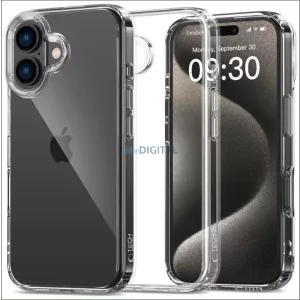 Apple iPhone 16e Tech-Protect FlexAir Hátlap - Átlátszó