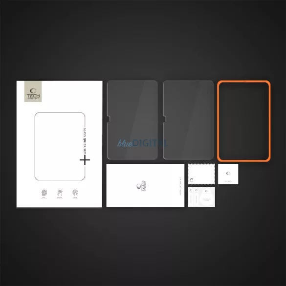 Apple iPad 10.9'' 2022/11'' 2025 2 darabos Tech-Protect üvegfólia - Átlátszó