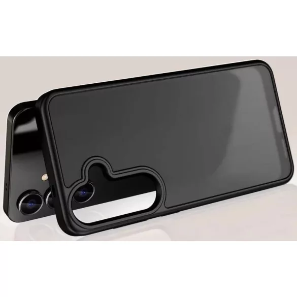 Samsung S25 Edge Tech-Protect Magsafe Hátlap - Fekete