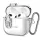 Apple AirPods 4 Tech-Protect Biztonsági Tok - Átlátszó