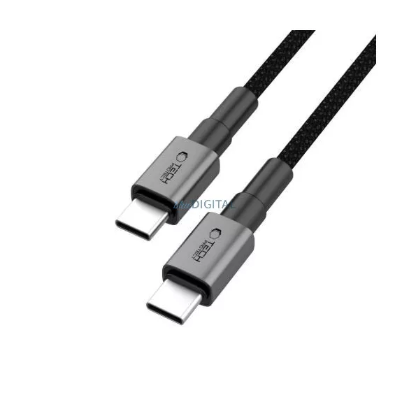 Tech-Protect UltraBoost 100W USB Type-C 1M Adatkábel - Fekete