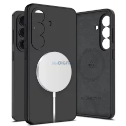   Samsung S26 Plus Tech-Protect Silicon Magsafe Hátlap - Fekete