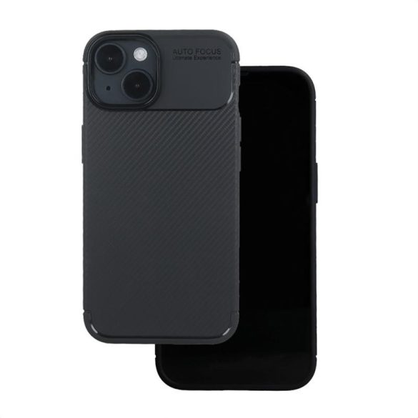 Apple iPhone 16e Carbon Black TPU - Fekete