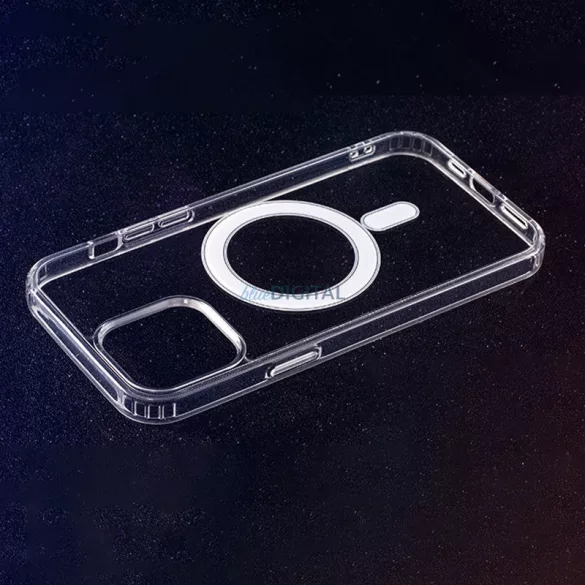 Samsung S25 Plus Anti Shock Magsafe Hátlap - Átlátszó