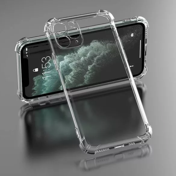 Honor 400 Smart Anti Shock 1.5mm Szilikon Hátlap - Átlátszó