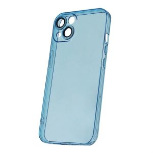 Apple iPhone 15 Slim Color Szilikon Hátlap - Kék