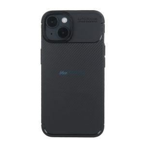 Apple iPhone 11 Carbon Black TPU - Fekete