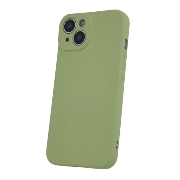 Apple iPhone 15 Silicon Hátlap - Menta