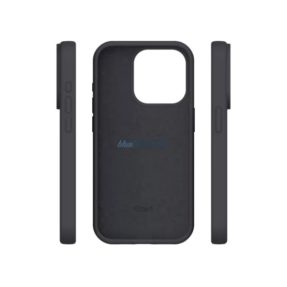 Apple iPhone 15 Pro Max Etteri Silicone Hátlap - Fekete